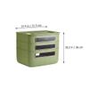 LIFKOME Router Storage Box Plastic Wireless WiFi Router Rack Router Shelf Wall Mount Cable Management Hider Rack Cord Management Container Modem Router Cover Hider 40" D x 30" W x 30" H view 3