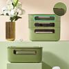 LIFKOME Router Storage Box Plastic Wireless WiFi Router Rack Router Shelf Wall Mount Cable Management Hider Rack Cord Management Container Modem Router Cover Hider 40" D x 30" W x 30" H view 4