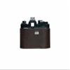 BolinUS Handmade Genuine Real Leather Half Camera Case Bag Cover for Nikon FM2 With MF-16 Back Board Camera With Hand Strap (Coffee) view 2