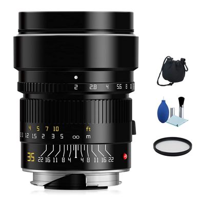 TTArtisan APO M35mm F2 AA Full Frame Large Aperture Manual Lens Support Macular Linkage for Leica M Mount Camera M11 M10R M10 M240 M10P M10D MP ME M246