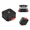 Andoer Quick Release Plate Aluminum Alloy Tripod QR Plate Camera Mount Adapter Quick Configuration with 1/4" Screw for DSLR Camera view 1