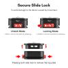 Andoer Quick Release Plate Aluminum Alloy Tripod QR Plate Camera Mount Adapter Quick Configuration with 1/4" Screw for DSLR Camera view 4