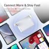 GL.iNet GL-SFT1200 (Opal) Secure Travel WiFi Router & GL.iNet GL-AXT1800 (Slate AX) Pocket-Sized Wi-Fi 6 Gigabit Travel Router view 3