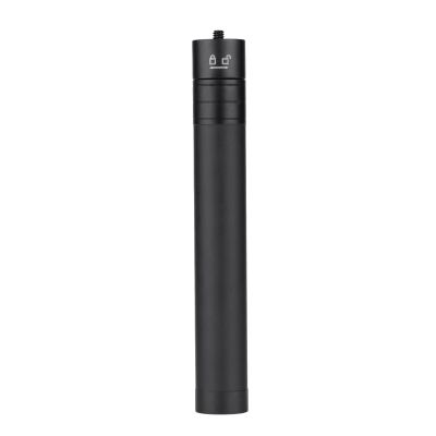 Andoer Telescopic Stabilizer Extension Rod Max. Length 73cm Aluminum Alloy Pole with 1/4 Inch Screw and Screw Hole for Gimbal Stabilizer zhiyun Feiyu