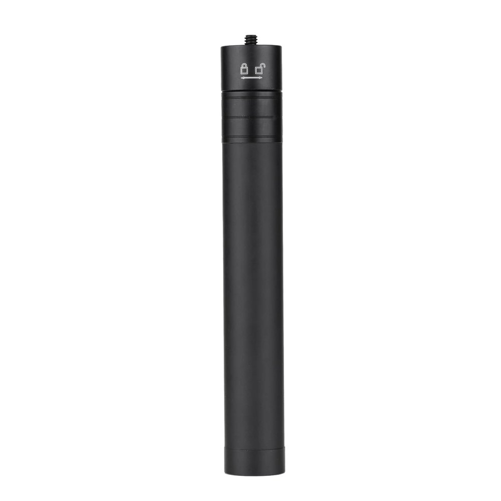 Andoer Telescopic Stabilizer Extension Rod Max. Length 73cm Aluminum Alloy Pole with 1/4 Inch Screw and Screw Hole for Gimbal Stabilizer zhiyun Feiyu