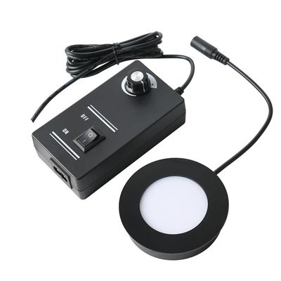 Microscope Accessories Kit Microscope Bottom Light Source 9W LED Light Lluminator 110V-220V for Trinocular Binocular Microscope Camera Microscope Slides (Color : 90mm)