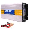 BEZAX Pure Sine Wave Inverter Dc 12v/24v/48v/60v to Ac 110v 220v 230V Car Converter 3000w/4000w/5000w/6000w/8000w Power Inverter with LCD Display & AC Outlets for Camping,Household,8000W-48Vto220V view 1