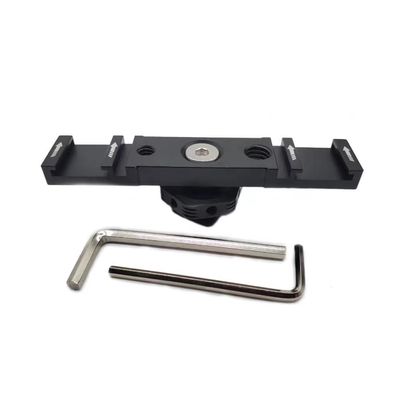 FEICHAO Double-Headed Hot Shoe Extension Bracket for DSLR Monitor LED Light Microphone
