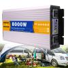 BEZAX Power Inverter 3000W 4000W 5000W 6000W 8000W(Peak Power) Transformer DC 12V 24V 48V 60V to AC 110V 220V Pure Sine Wave Car Converter with LCD Display&AC Outlets,for Car Truck RV,8000W-12Vto110V view 1