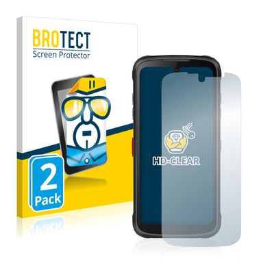brotect 2-Pack Screen Protector Compatible with Conquest S20 5G - HD-Clear Protection Film