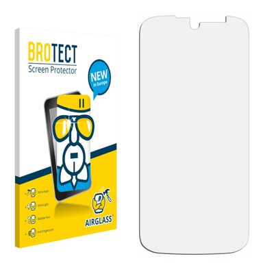 brotect Glass Screen Protector Film Compatible with Conquest S20 5G - Glass-Foil 9H Protection [Scratch Resistant, High Clarity]