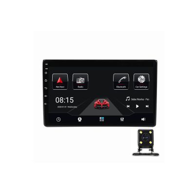 ZYLR Double Din Car Stereo, 9 Inch Touchscreen Car Radio Receiver for Audi A4 2 B6 3 B7 S4 RS4 with Bluetooth, Backup Camera, Steering Wheel Control, FM Car Radio, USB, Navi,6g+128g