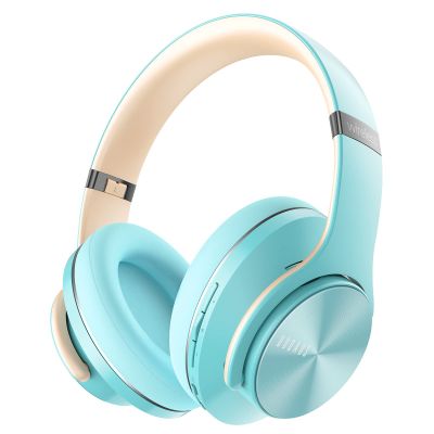 DOQAUS Bluetooth Headphones Over Ear, 90H Playtime, 3 EQ Modes, HiFi Audio, ENC Mic, Reinforced Durable Frame & Soft Earpads for Extended Wear, Phone, PC, Travel