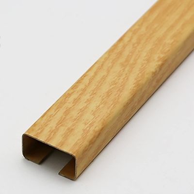 ZJMAMA Square Cable Raceway, Wood-Effect Stainless Floor Cord Cover, Cable Protector Waterproof Self Adhesive Cord Channels, Easy to Install (Color : Style 1, Size : 13 Cable)