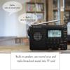 Retekess V115 Digital AM/FM Radio, Portable Shortwave Radio, Supports Micro SD and AUX Record, Plug-in with DSP view 4