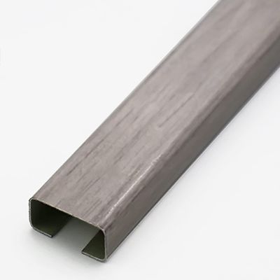 ZJMAMA Square Cable Raceway, Wood-Effect Stainless Floor Cord Cover, Cable Protector Waterproof Self Adhesive Cord Channels, Easy to Install (Color : Style 7, Size : 60 Cable)