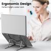 Portable Laptop Stand Aluminium Foldable Notebook Support Laptop Base Maxbook Pro Holder Adjustable Bracket Computer Accessories view 2