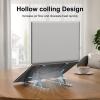 Portable Laptop Stand Aluminium Foldable Notebook Support Laptop Base Maxbook Pro Holder Adjustable Bracket Computer Accessories view 3