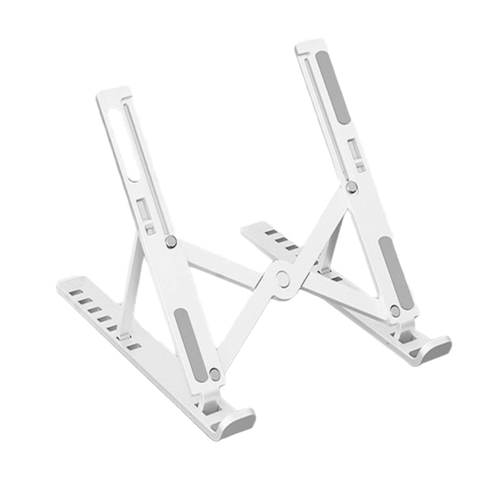 7 Holes Adjustable Laptop Stand Notebook Foldable Stand ABS Lightweight Bracket Laptop Holder Tablet Notebook Bracket Riser