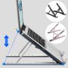 7 Holes Adjustable Laptop Stand Notebook Foldable Stand ABS Lightweight Bracket Laptop Holder Tablet Notebook Bracket Riser view 4