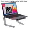 Adjustable Aluminum Laptop Stand Portable Notebook Support Holder for Maxbook Pro iPad Air Computer Tablet Riser Cooling Bracket view 4