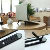 Foldable Laptop Stand Holder for MaxBook Pro Air Invisible Notebook Holder Bracket Cooling Stand Universal Adhesive Laptop Stand view 3