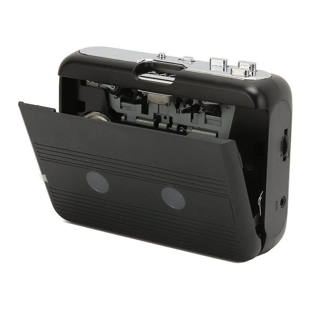 Bluetooth Cassette Player with Headphone, Portable Cassette Players Recorders Tape Player,Auto Reverse,Retro Portable Cassette Tape Player 2 AA Battery or USB Power Supply,for