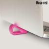 1pc Fashion Simple Laptop Stand Adjustable Bracket Creative Desktop Computer Increased Shelf Cooling Base Pad Bracket Office Supply view 3