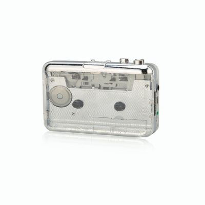 Zyyini Portable Cassette Player, Compact Cassette Tape Player/Recorder,Auto Reverse Function,with 3.5mm Headphone Jack,Vintage Cassette Player for Elder Friends