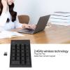 Tangxi Number Pad,Portable Ultra Slim 2.4G USB Numeric Keypad,22 Keys Delay External Mechanical Number Pad for Laptop,PC Computer view 4