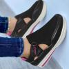 ZBYY Womens Summer Casual Sneakers Closed Toe Walking Breathable Outdoor Sandals Comfort Wedge Platform Loafers view 2
