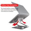 Adjustable Laptop Stand for Notebook MaxBook Air Pro Folding Aluminum Alloy Portable Tablet Stand Bracket Cooling Laptop Holder view 3