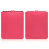 BoxWave Case Compatible with FeelWorld Z72 - Designio Leather Pouch, Padded Genuine Leather Pocket Sleeve Pouch - Coral view 4