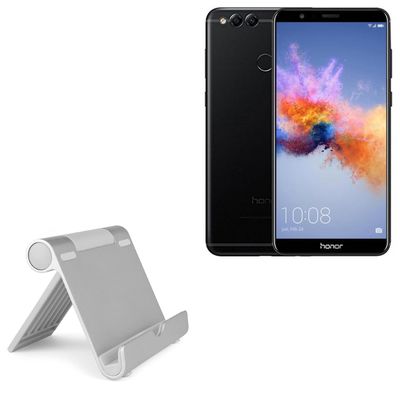 BoxWave Stand and Mount Compatible with Honor 7X - VersaView Aluminum Stand, Portable, Multi Angle Viewing Sturdy