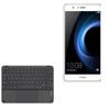 BoxWave Keyboard Compatible with Honor V8 - SlimKeys Bluetooth Keyboard with Trackpad, Portable Slim TouchPad - Jet Black view 1