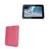 BoxWave Case Compatible with WIMAXIT M828RPI - Designio Leather Pouch, Padded Genuine Leather Pocket Sleeve Pouch - Coral view 1