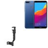 BoxWave Car Mount Compatible with Honor 7C - Rearview Mirror Car Mount, Rear View Mirror Adjustable GPS Car Mount - Jet Black view 1