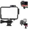 Ferbao ONE RS Mounting Bracket,Frame Mount Bracket Compatible with Insta360 ONE RS, Protective Case Frame Compatible with Insta360 ONE RS with Cold Shoe view 2