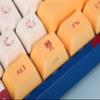 Varmilo VA Series V2 Love Birds Yuan (You) Full Size Double Mode Mechanical Keyboard (Cherry MX Silent Red) view 3