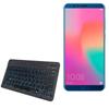 BoxWave Keyboard Compatible with Honor View 10 - SlimKeys Bluetooth Keyboard - with Backlight, Portable Slim LED 7 Colors - Jet Black view 1