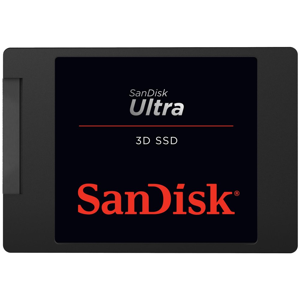 SanDisk Ultra 3D NAND 1TB Internal SSD - SATA III 6 Gb/s, 2.5 Inch /7 mm, Up to 560 MB/s - SDSSDH3-1T00-G26