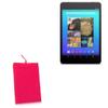BoxWave Case Compatible with Ematic EGQ178 - Velvet Pouch, Soft Velour Fabric Bag Sleeve with Drawstring - Cosmo Pink view 1