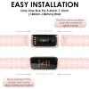 3 Pack Slim Sport Bands Compatible with Fitbit Luxe Band for Women, Soft Silicone Lace Thin Hollow-Out Replacement Wristbands Breathable Bands for Fitbit Luxe Fitness Smart Watch view 3