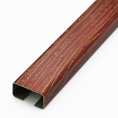 ZJMAMA Square Cable Raceway, Wood-Effect Stainless Floor Cord Cover, Cable Protector Waterproof Self Adhesive Cord Channels, Easy to Install (Color : Style 5, Size : 5 Cable)