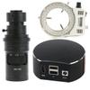 Microscope Kit 1080P 5.0MP Video Microscope Camera U Disk Storage C Mount Microscope Lens Adapters (Color : 100x Lens with Light B) view 1