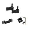 CAMVATE M5 Male Threading18mm Long, Black + 15mm Rod Clamp + Cold Shoe Mount view 1