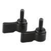 CAMVATE M5 Male Threading18mm Long, Black + 15mm Rod Clamp + Cold Shoe Mount view 2