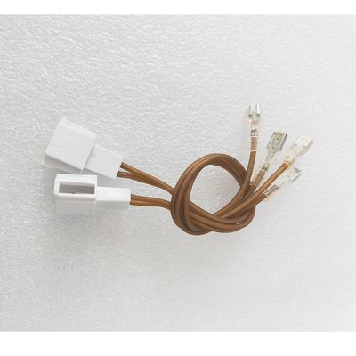 2PCS Car Tweeter Dash Front Speaker Wire Harness Cable Loom Adapter Compatible for Audi