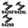 QJJ M.2 NVMe to PCI Express x4 Extender for GPU Graphics Video Cards Turn Left Right 90 270 180 Degree (60cm, R42UF) view 3