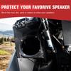 A & UTV PRO Under Dash Speaker Pods for Polaris RZR PRO XP/ XP4 / RZR PRO R/RZR Turbo R 2020-2024, Dashboard Speaker Enclosure Holders Accessories, Support 5" Speakers, 2PCS view 2